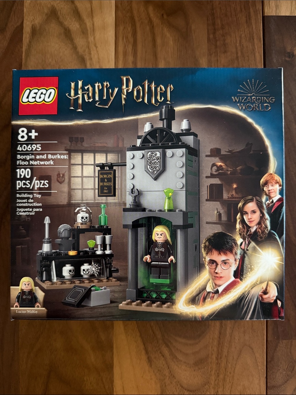 LEGO Harry Potter Borgin and Burkes: Floo Network Playset - Green